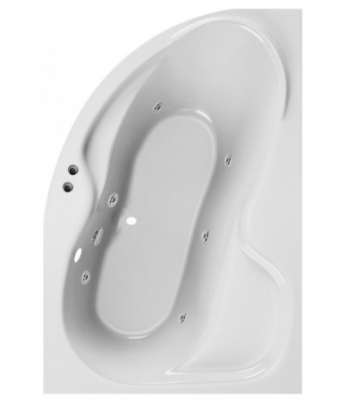 Ванна Relisan Adara 170x100 (Правая) с гидромассажем