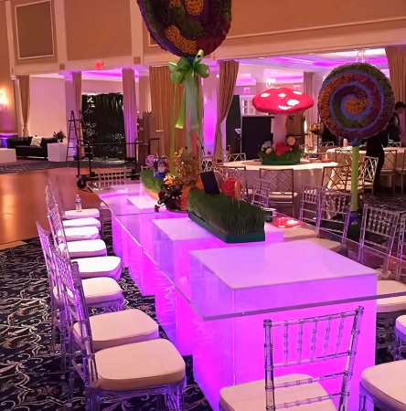 Светильник Куб 80 питание от сети 220В, RGB