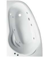 Ванна Relisan Zoya 140x90 (Левая) с гидромассажем